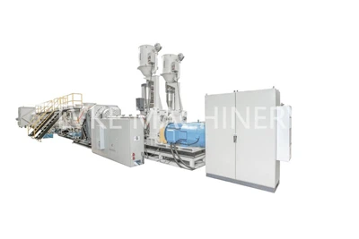 Linha de produção de tubos de drenagem HDPE